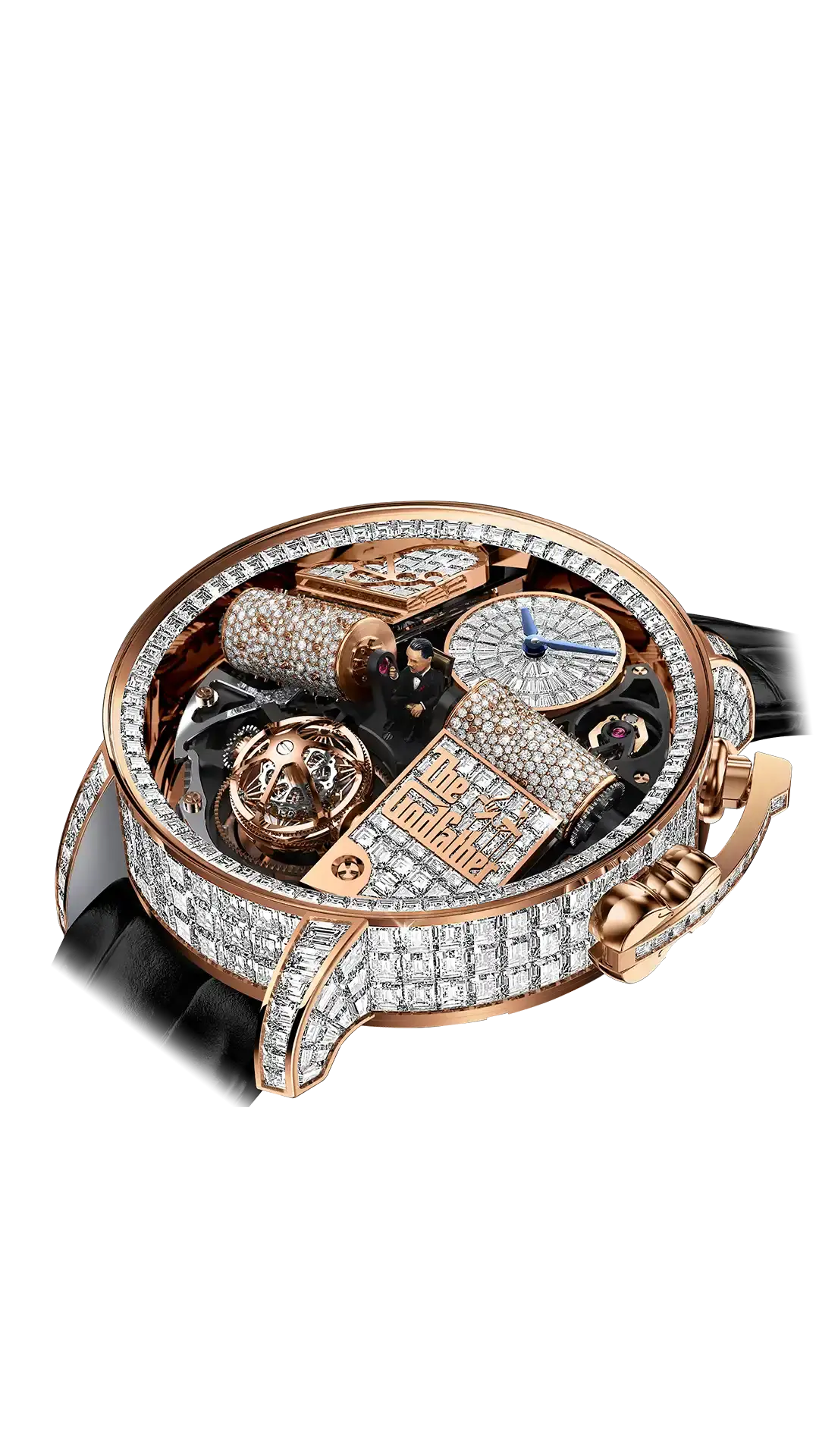 Opera Godfather Baguette  - Rose Gold Baguette