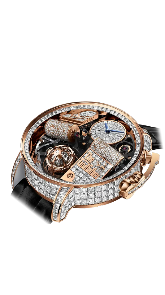 Opera Godfather Baguette  - Rose Gold Baguette