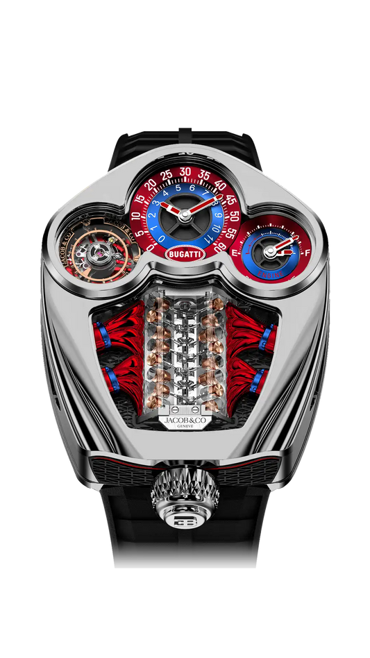 Bugatti Tourbillon - Polished Titanium