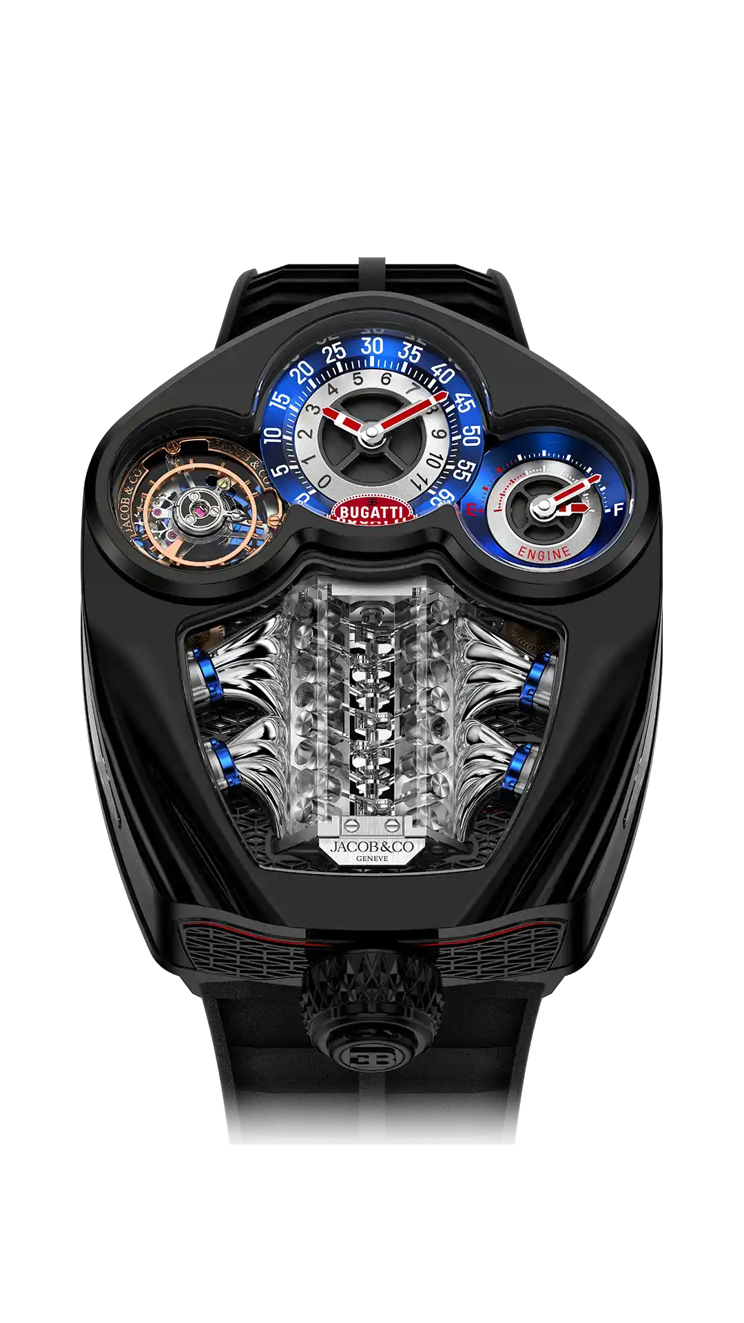 Bugatti Tourbillon - Black Titanium