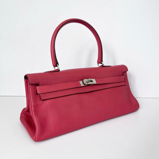 Hermès Kelly 40 – Jaipur Pink Leather with Silver Buckle & M Engraving - Zeuskicks
