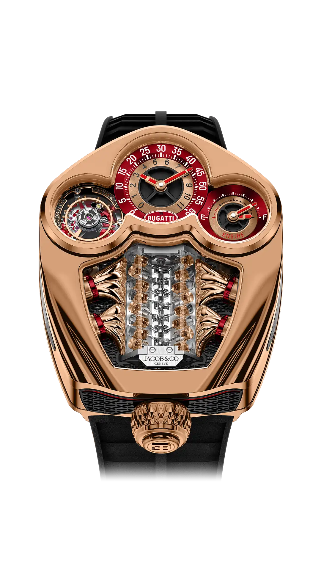 Bugatti Tourbillon - Black Titanium