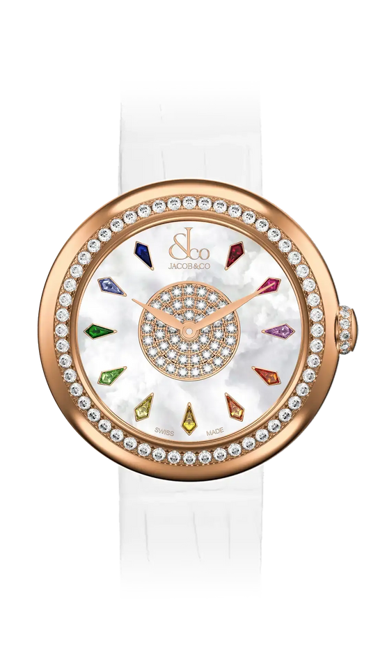 Brilliant - Multicolored Sapphires in Rose Gold