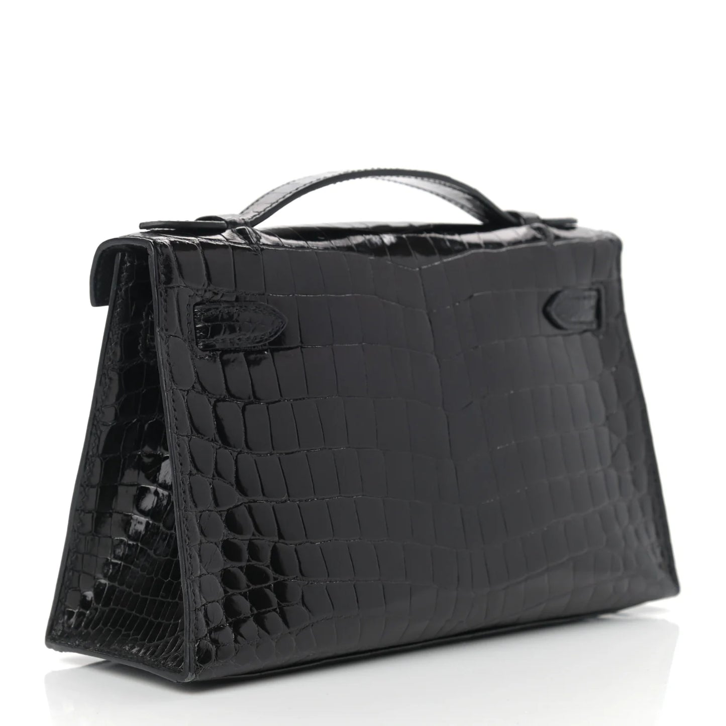 Hermès Kelly Pochette – Shiny Niloticus Crocodile Black (2006) - Zeuskicks