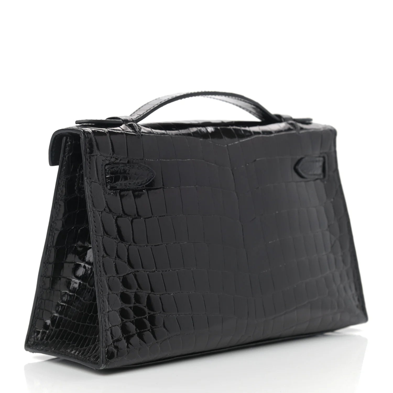 Hermès Kelly Pochette – Shiny Niloticus Crocodile Black (2006) - Zeuskicks