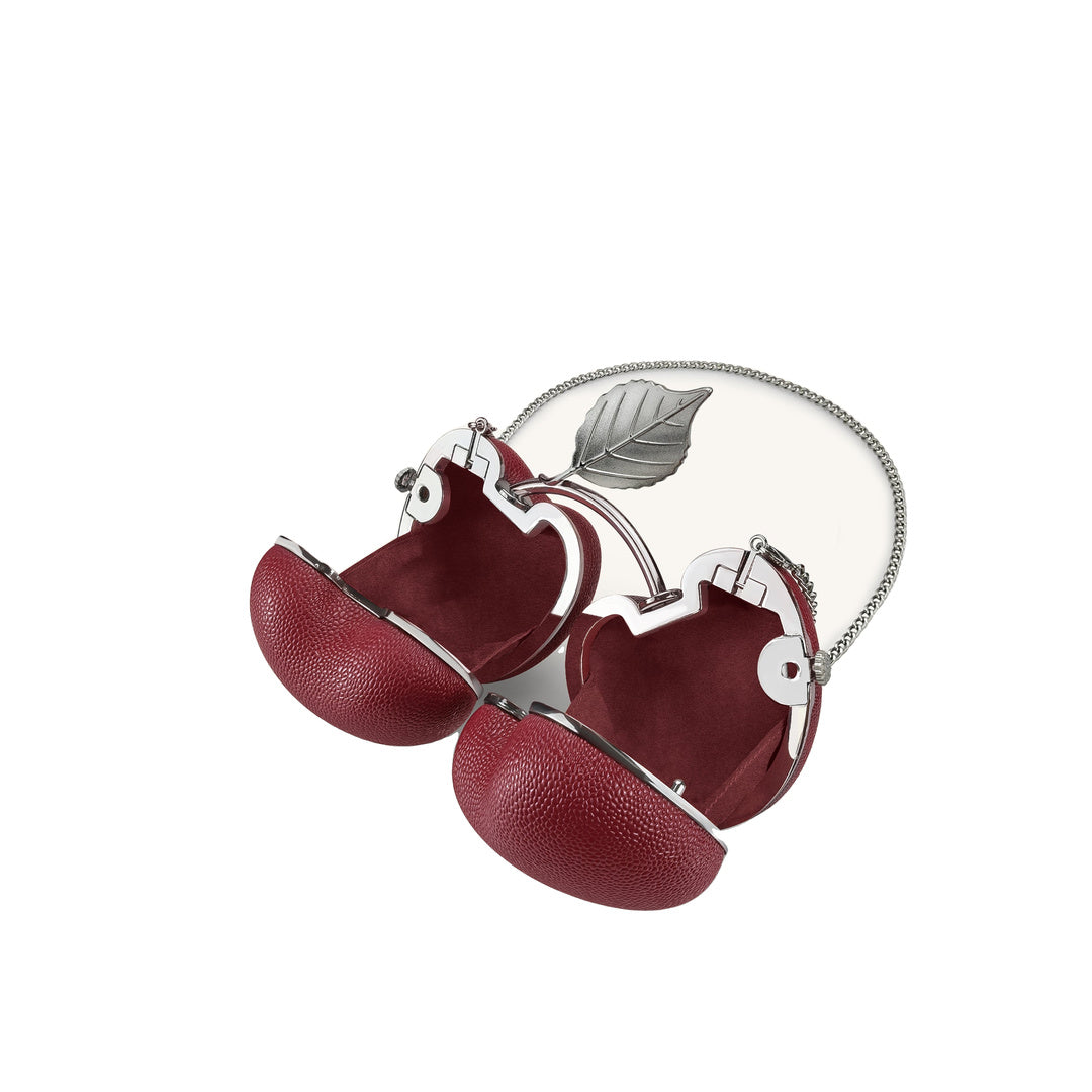 JW PEI Aureline Cherry Shaped Clutch - Red by JW PEI