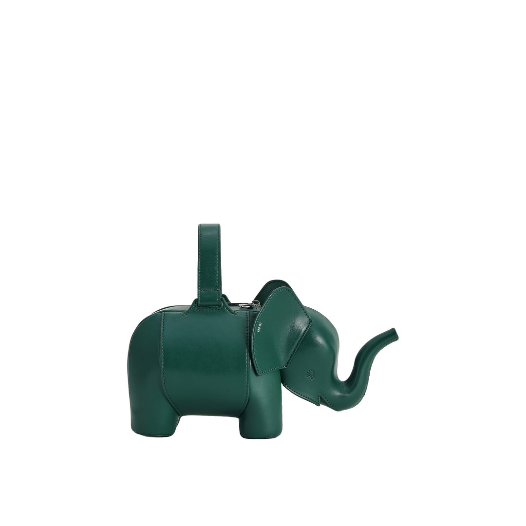 JW PEI Claire Elephant Shaped Handbag - Green by JW PEI