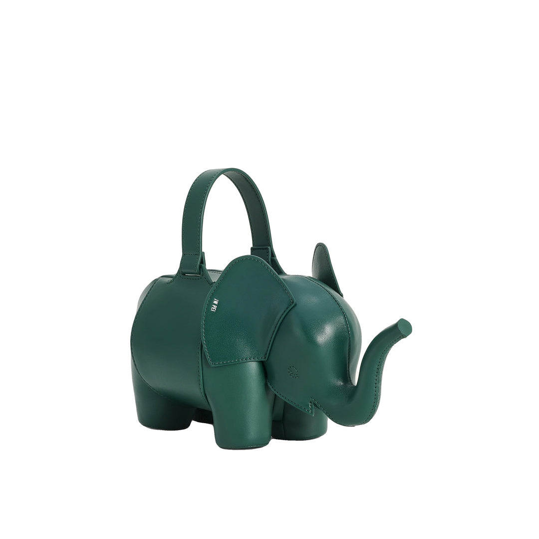 JW PEI Claire Elephant Shaped Handbag - Green by JW PEI