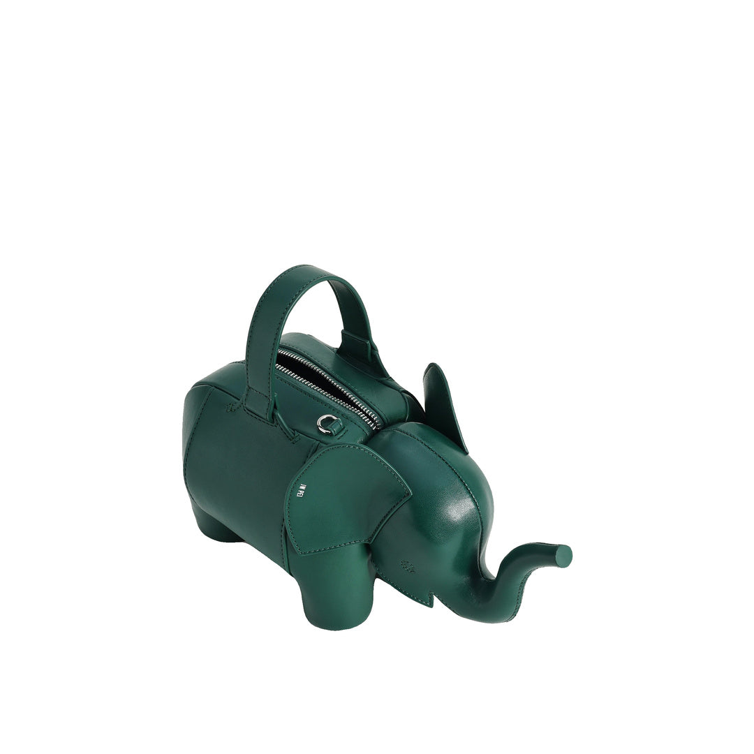 JW PEI Claire Elephant Shaped Handbag - Green by JW PEI