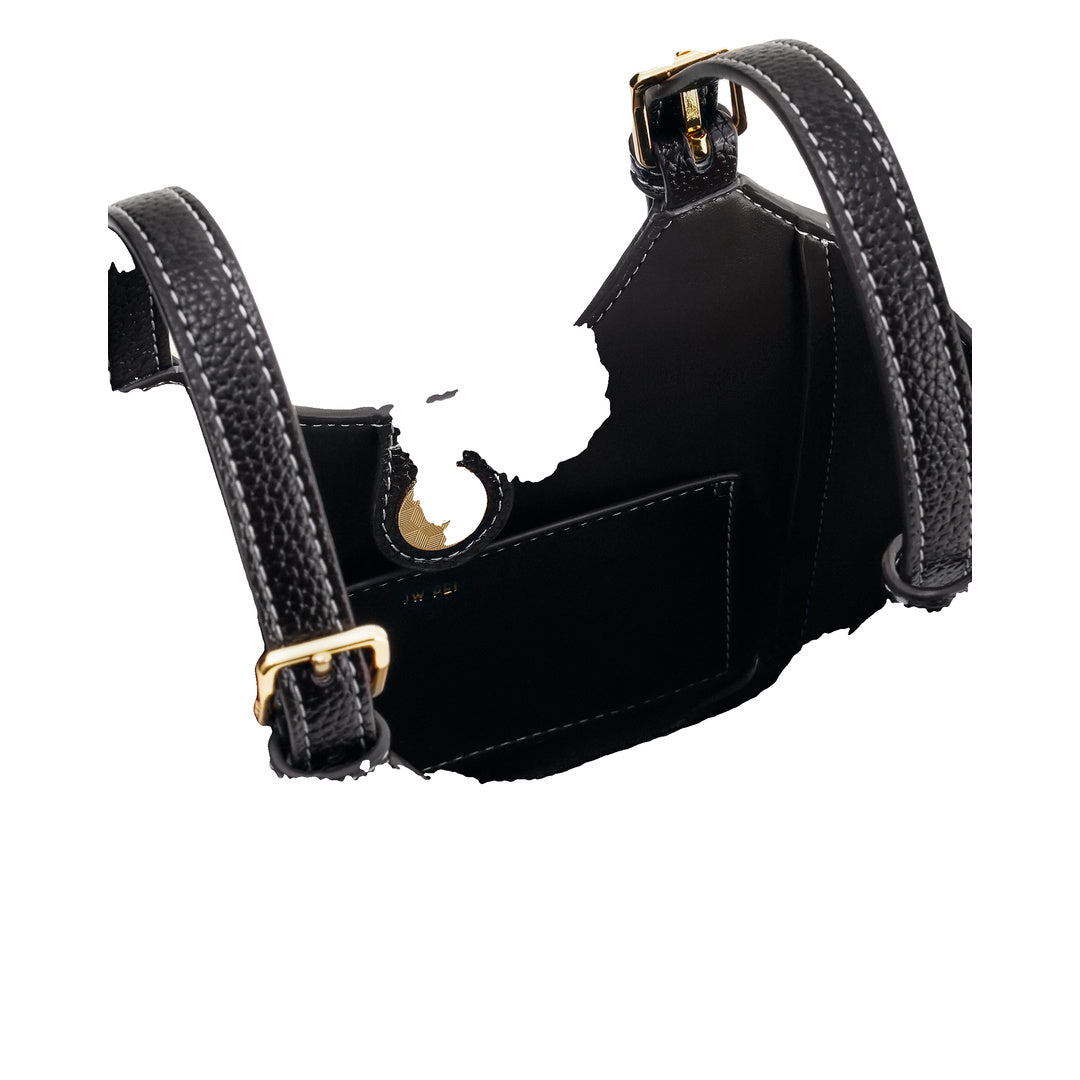 JW PEI Ines Padlock Tote Bag - Black by JW PEI