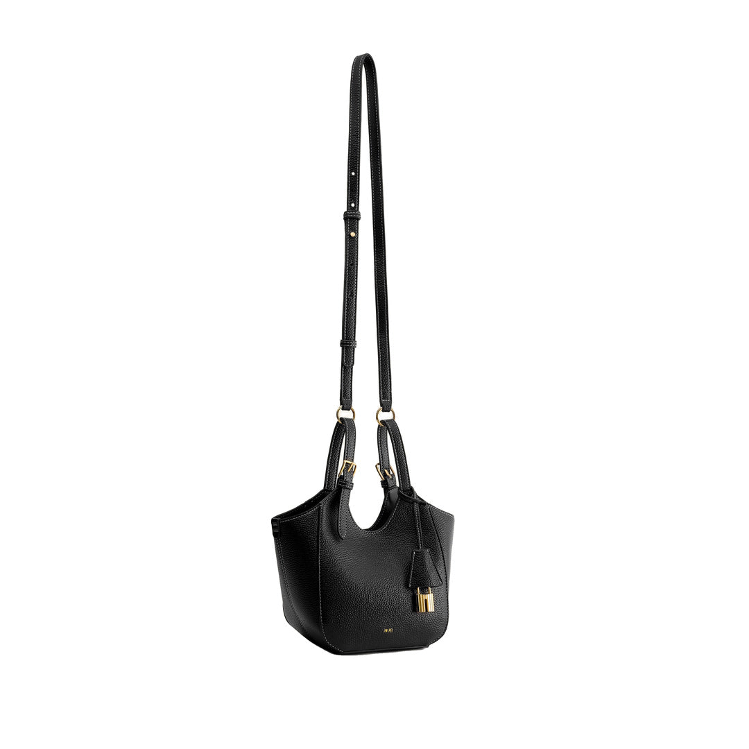 JW PEI Ines Padlock Tote Bag - Black by JW PEI