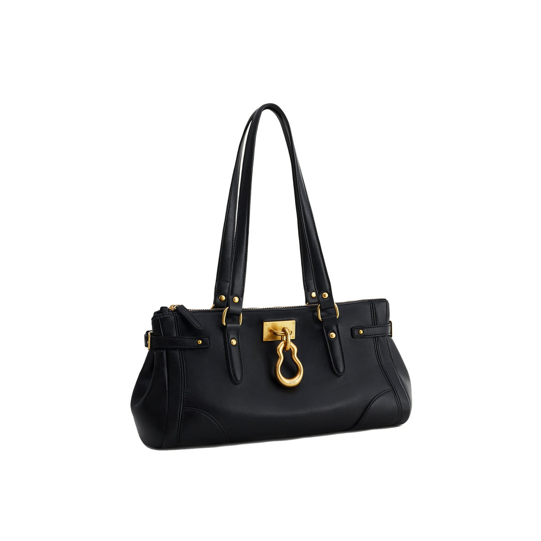 JW PEI Yvette Elongated Tote Bag - Black by JW PEI