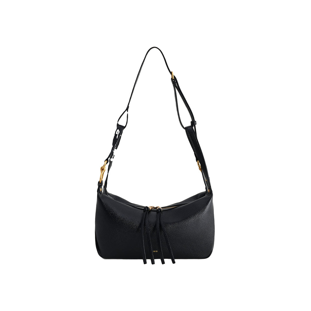 JW PEI Selia Soft-Grain Crossbody Bag - Black by JW PEI