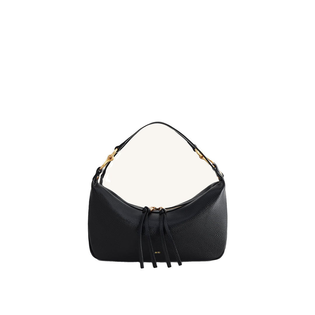 JW PEI Selia Soft-Grain Crossbody Bag - Black by JW PEI