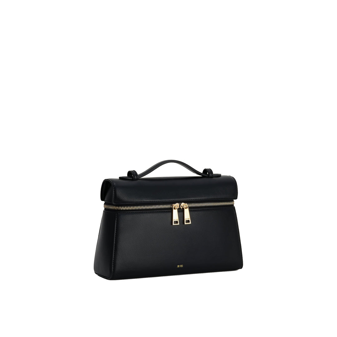 JW PEI Thea Large Top Handle Bag - Black by JW PEI