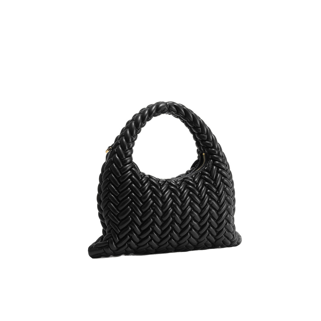 JW PEI Cora Quilting Handle Bag - Black by JW PEI