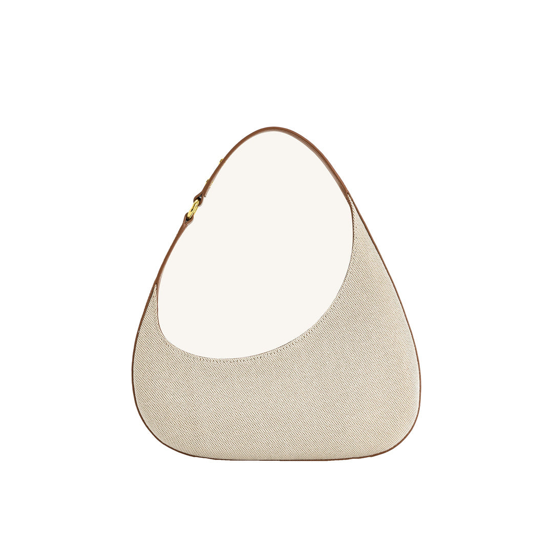 JW PEI Harlee Shoulder Bag - Brown Canvas by JW PEI