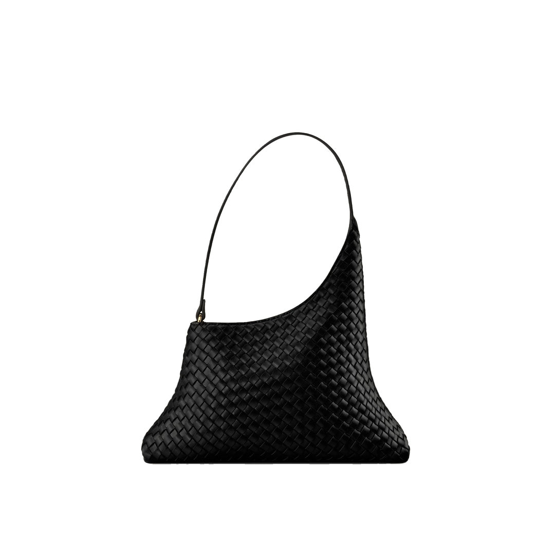 JW PEI Lyra Woven Shoulder Bag - Black by JW PEI