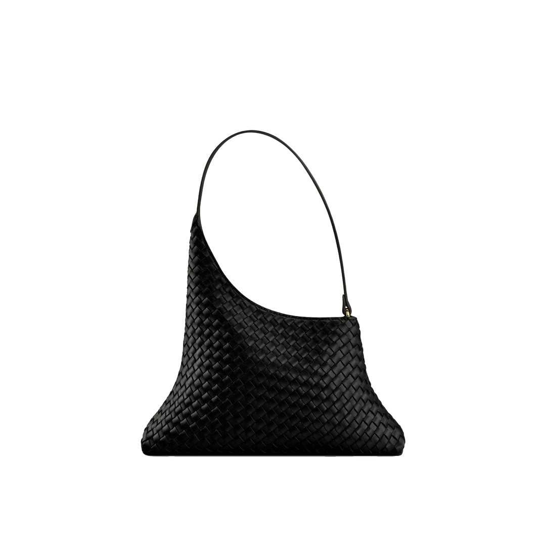 JW PEI Lyra Woven Shoulder Bag - Black by JW PEI
