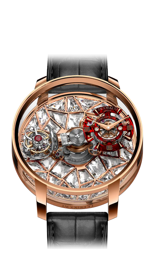Astronomia Four-Axis Tourbillon - Rose Gold (Clear)