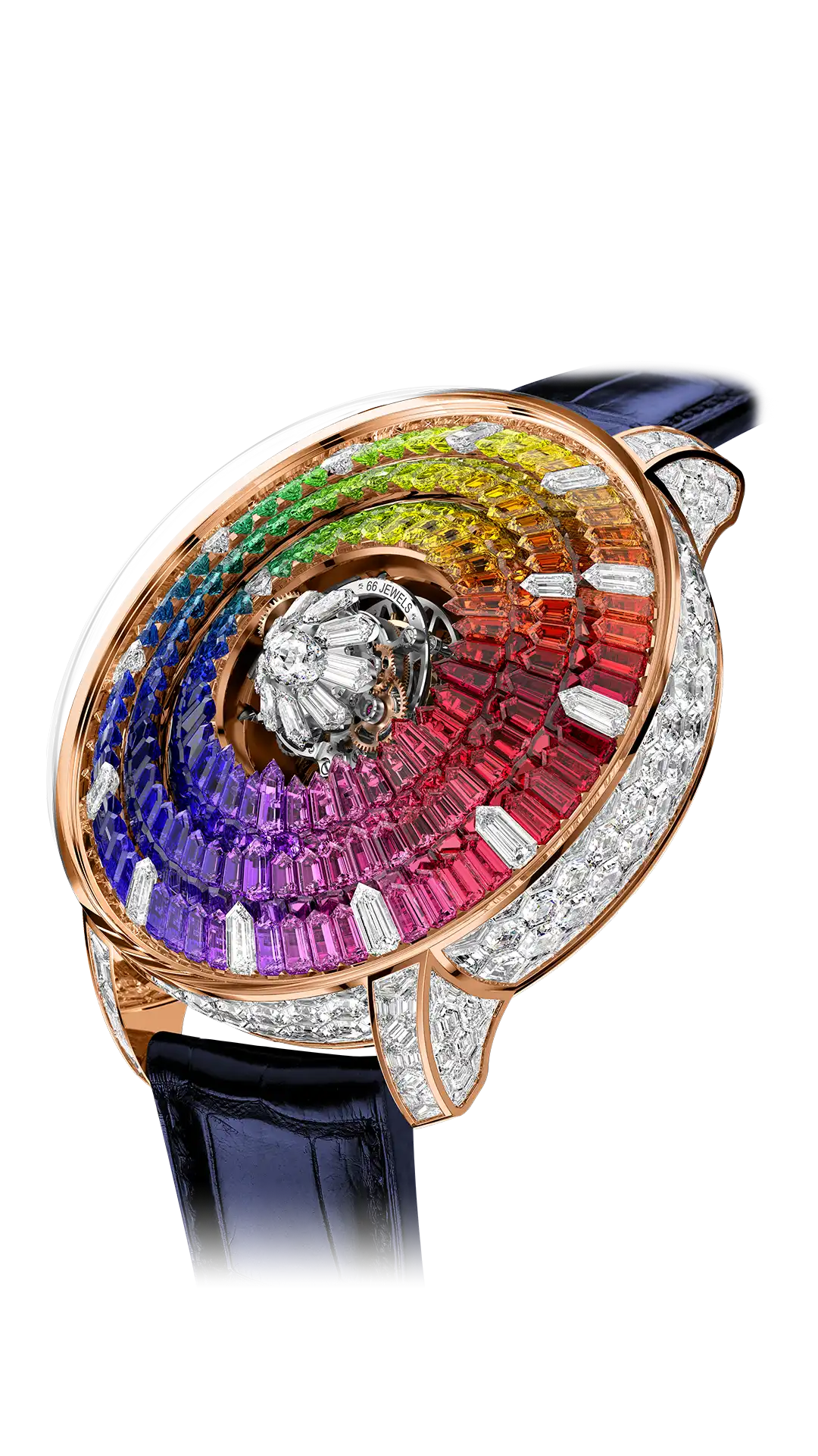 The Mystery Tourbillon 44MM - Pink Sapphires