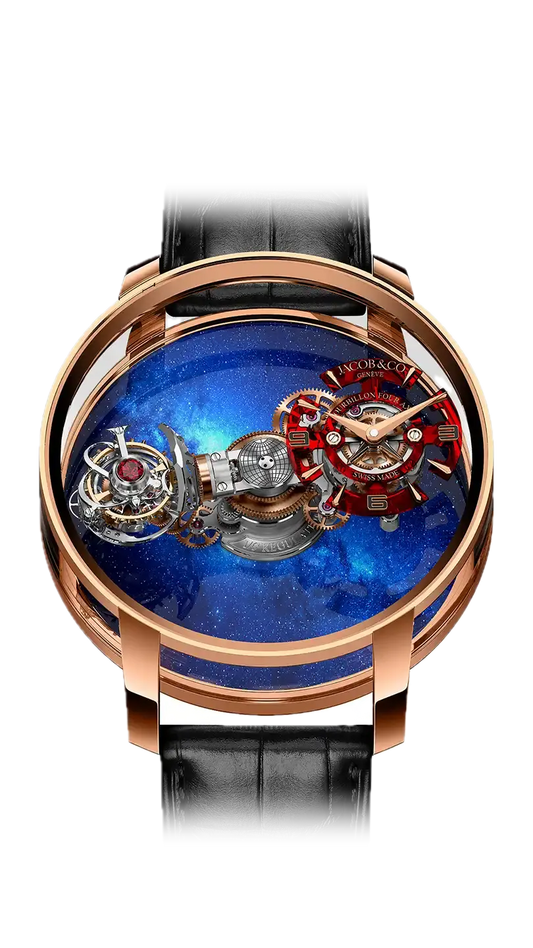 Astronomia Four-Axis Tourbillon - Mother of Pearl & Blue Aventurine