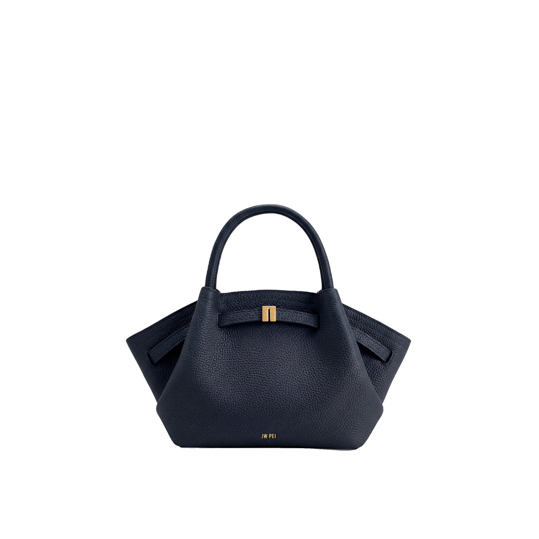 JW PEI Hana Mini Tote Bag - Navy Blue by JW PEI
