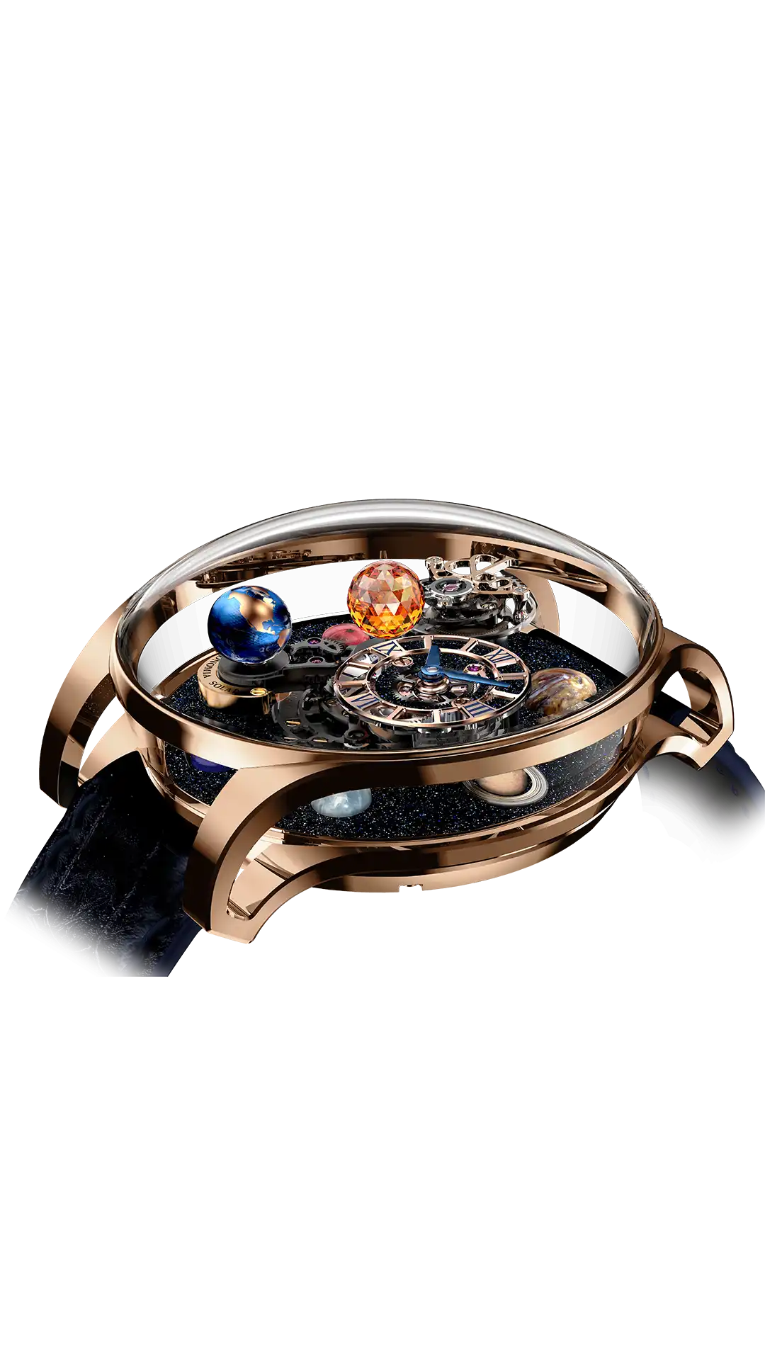Astronomia Solar Constellations - Rose Gold Baguette