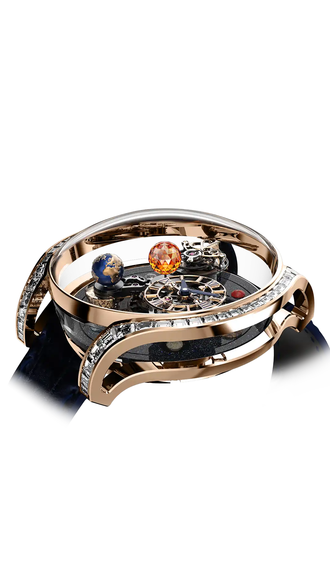 Astronomia Solar Constellations - Rose Gold (Citrine Center)