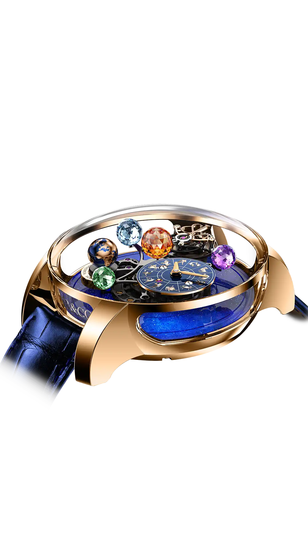 Astronomia Solar Zodiac - Blue Titanium