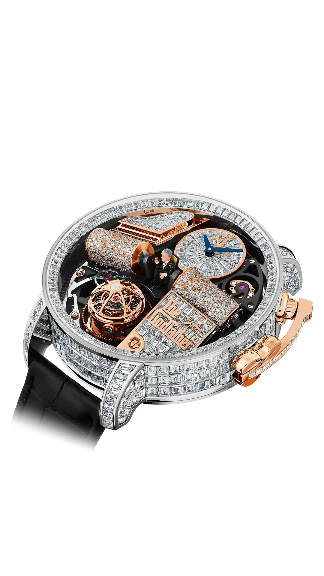 Opera Godfather Baguette  - Rose Gold Baguette