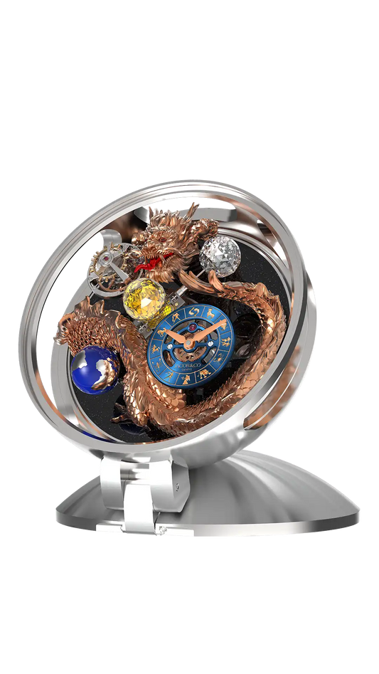 Astronomia Table Clock - Dragon