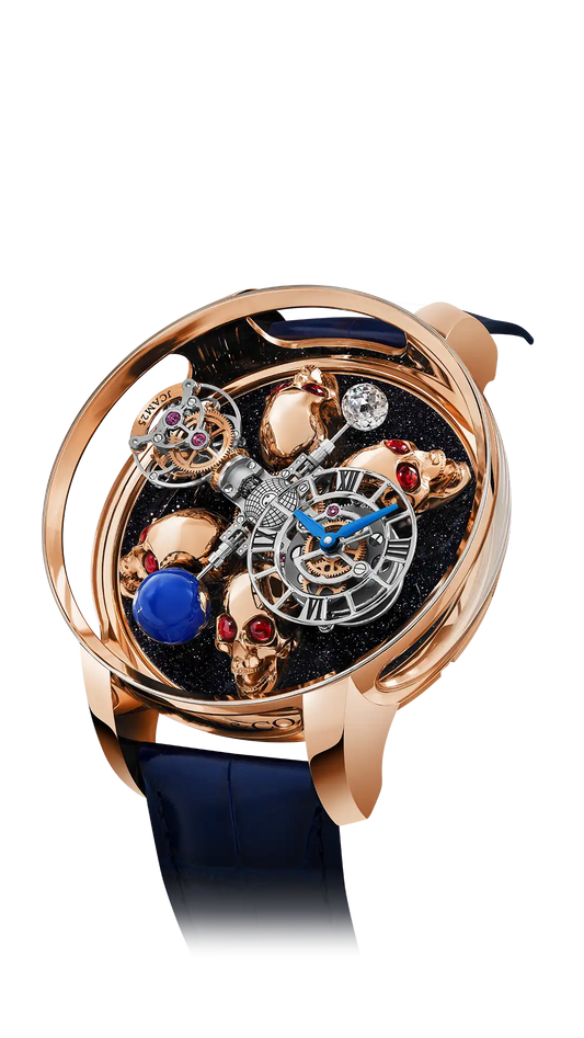 Astronomia Art - 4 Skulls (Rose Gold) II