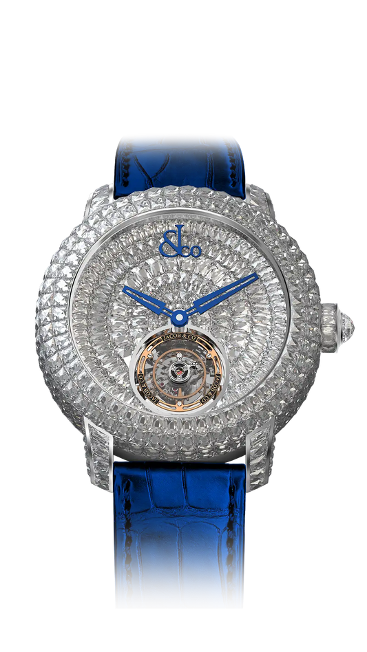 Caviar Tourbillon - White Diamonds Angel-Cut