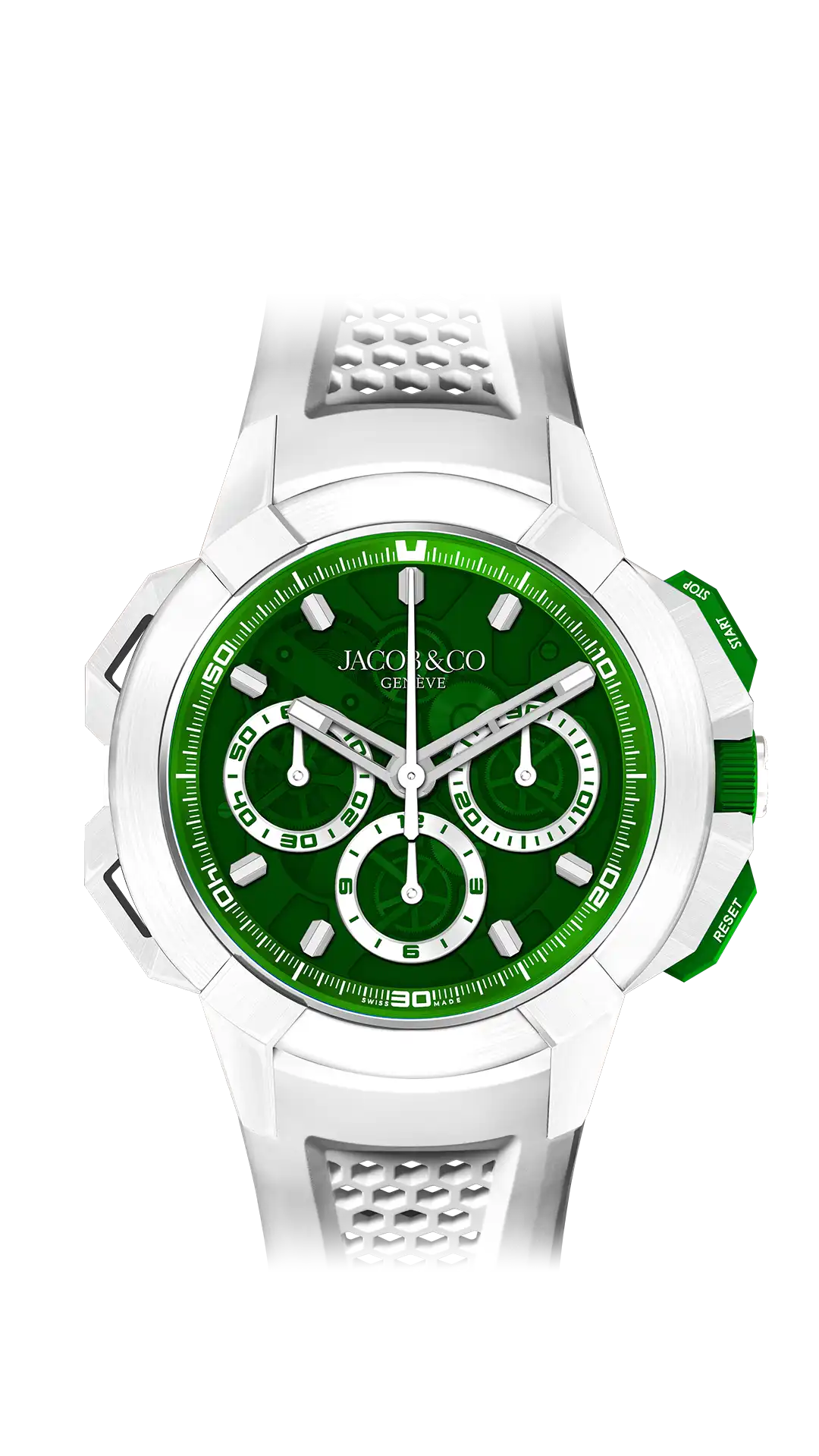 Epic X Chrono 44MM Tri-Compax - Black