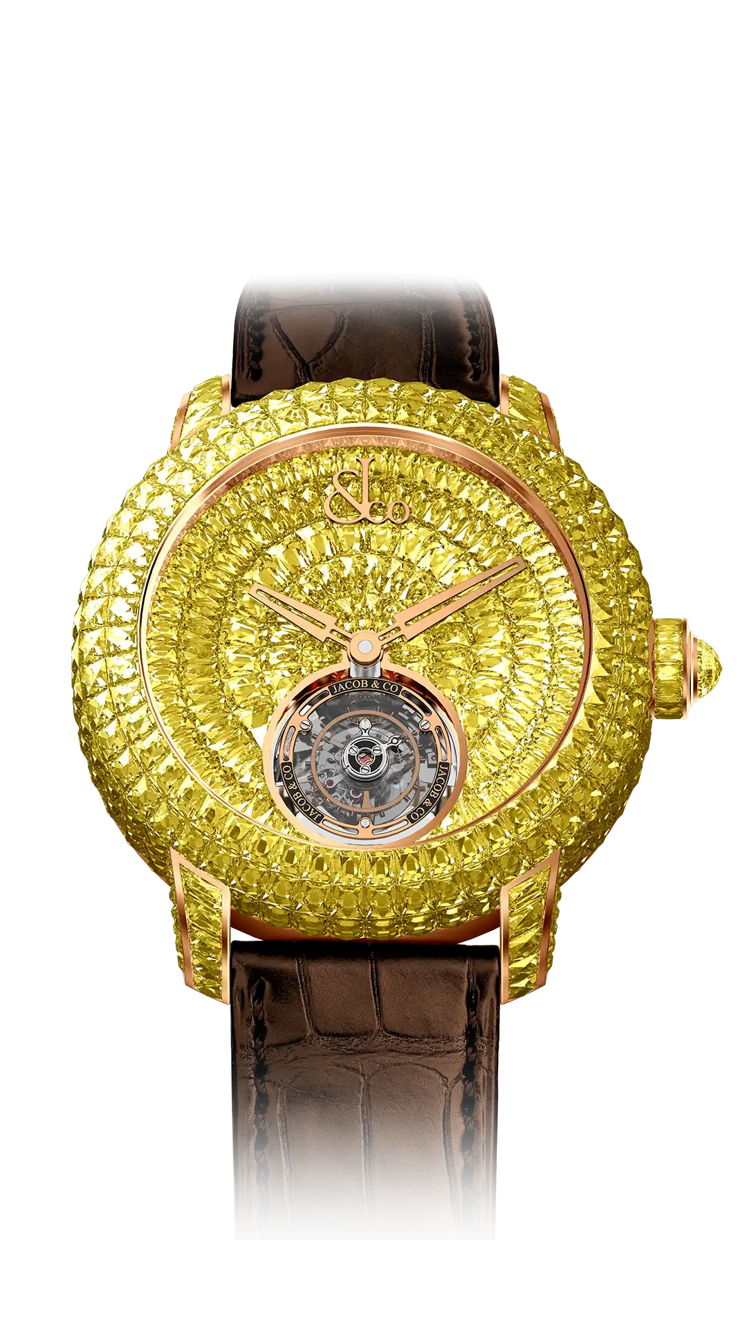 Caviar Tourbillon - Yellow Sapphire Angel Cut