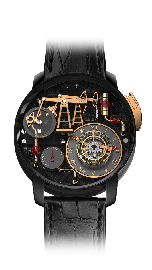 Oil Pump 43MM - Black Titanium