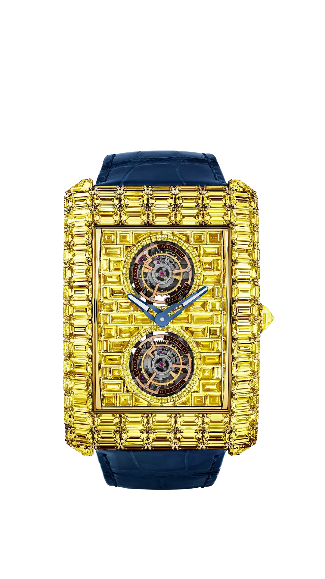 Billionaire Tourbillon Angel Cut - Yellow Diamond
