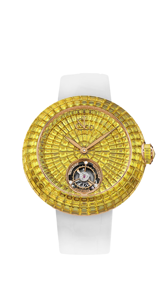 Brilliant Flying Tourbillon - Yellow Sapphires (Rose Gold) II