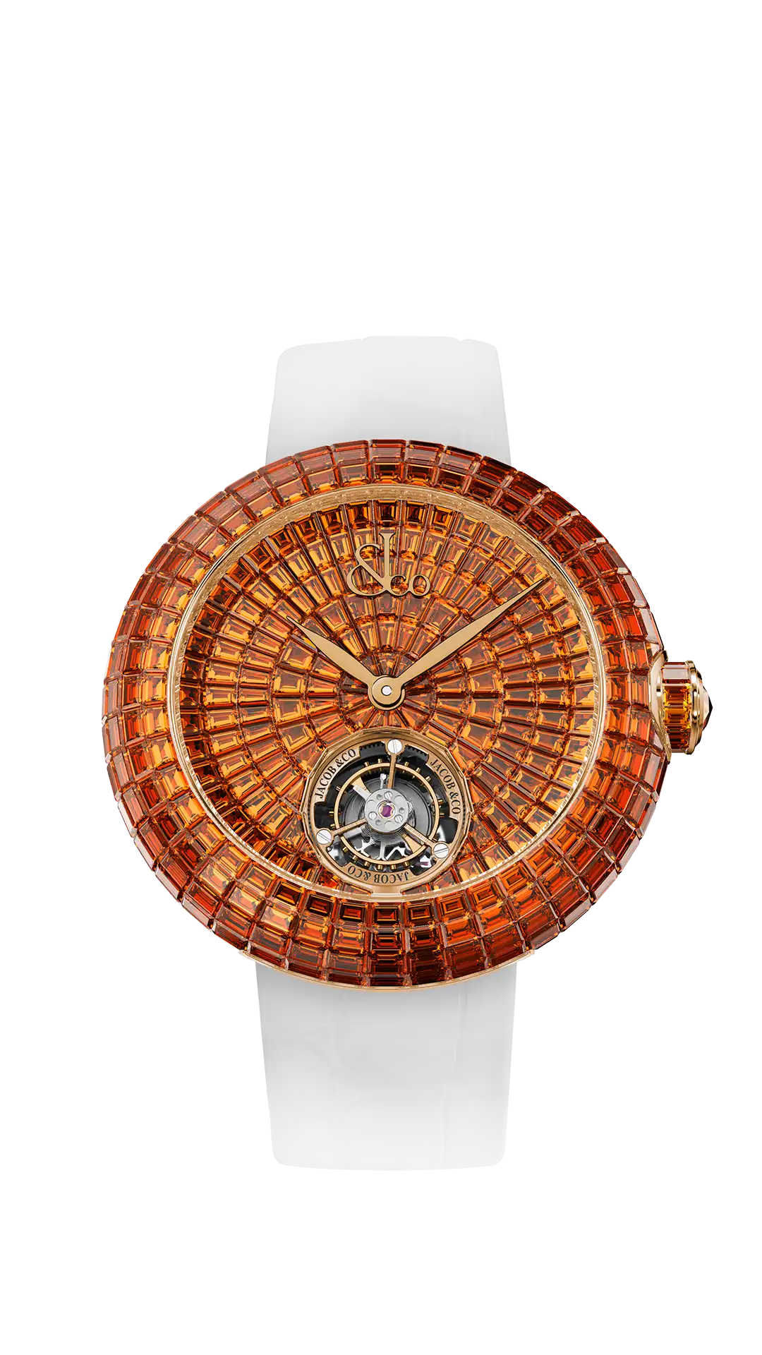 Brilliant Flying Tourbillon - White Diamonds (White Gold) II