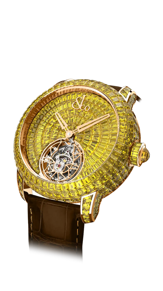 Caviar Tourbillon - Yellow Sapphires II