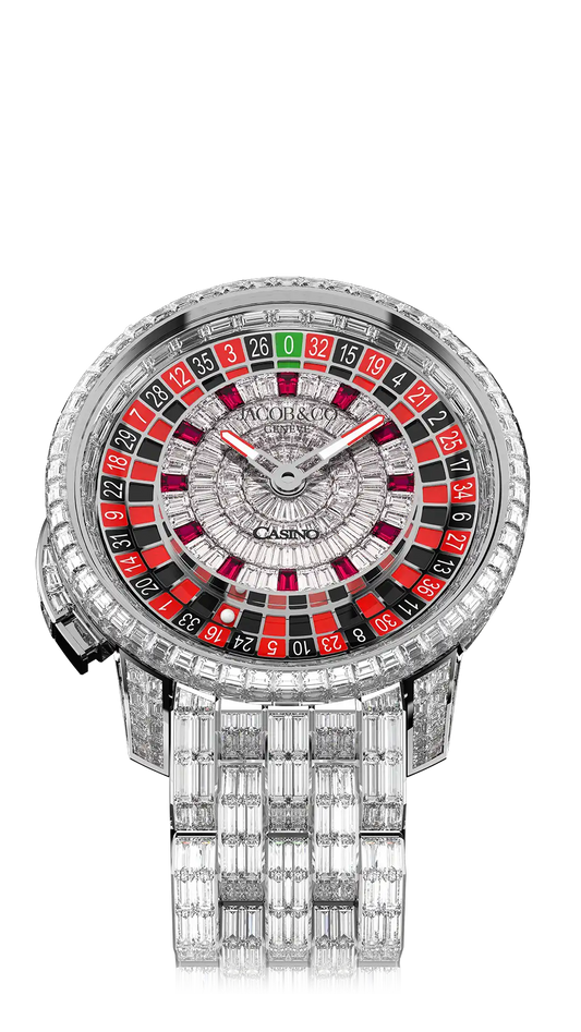 Casino Tourbillon - White Gold Bracelet