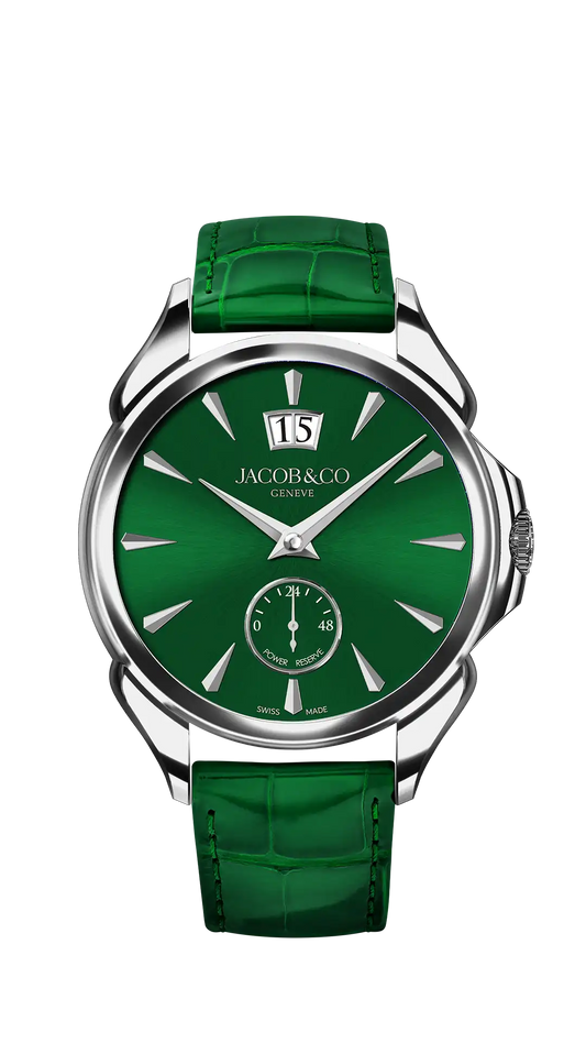 Palatial Classic - Stainless Steel (Green Sunburst)