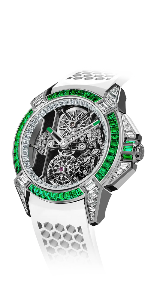 Epic X Tourbillon Baguette - Sandawana Emeralds