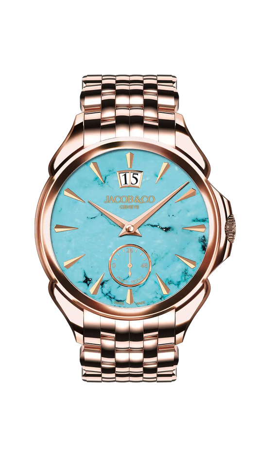 Palatial Classic - Rose Gold Bracelet (Turquoise)