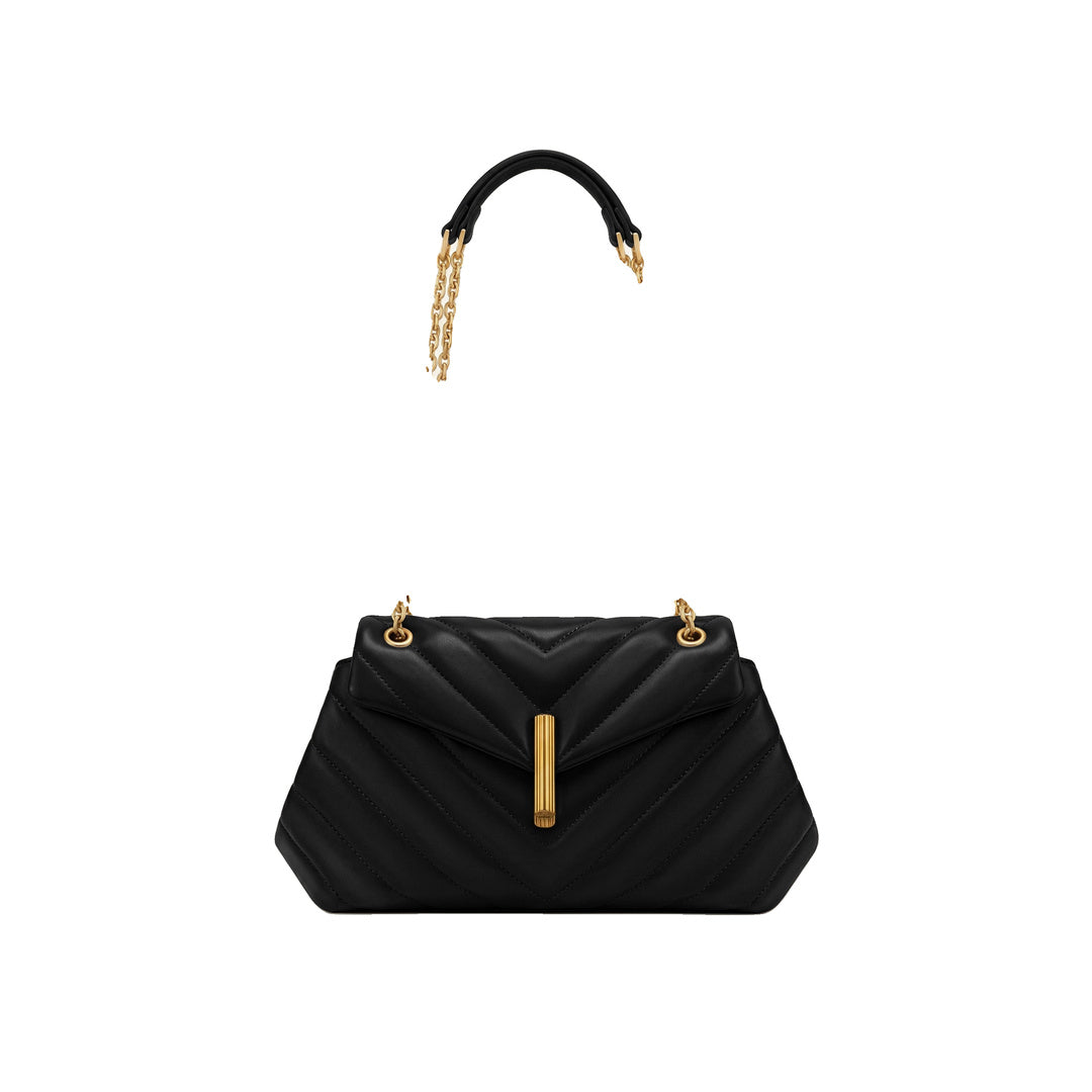 JW PEI Valerie Quilted Chain Flap Shoulder Bag - Black by JW PEI