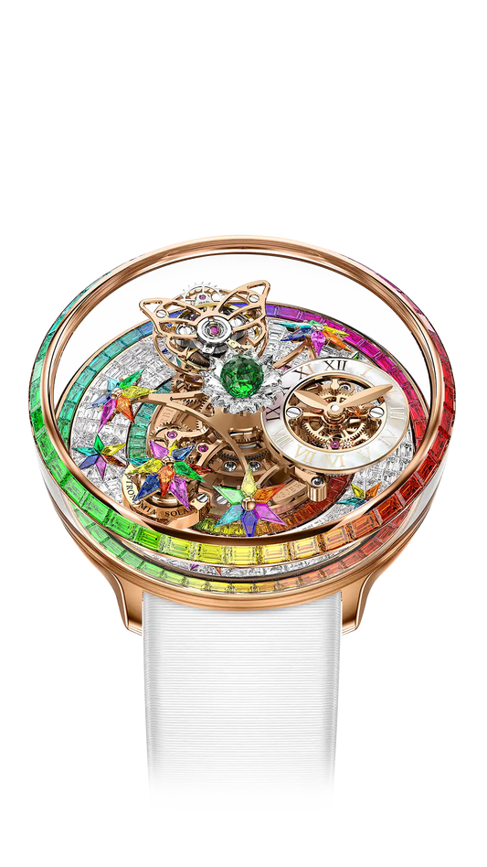 Fleurs de Jardin - Rose Gold Full Diamond Baguettes