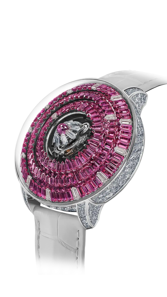 The Mystery Tourbillon 44MM - Pink Sapphires