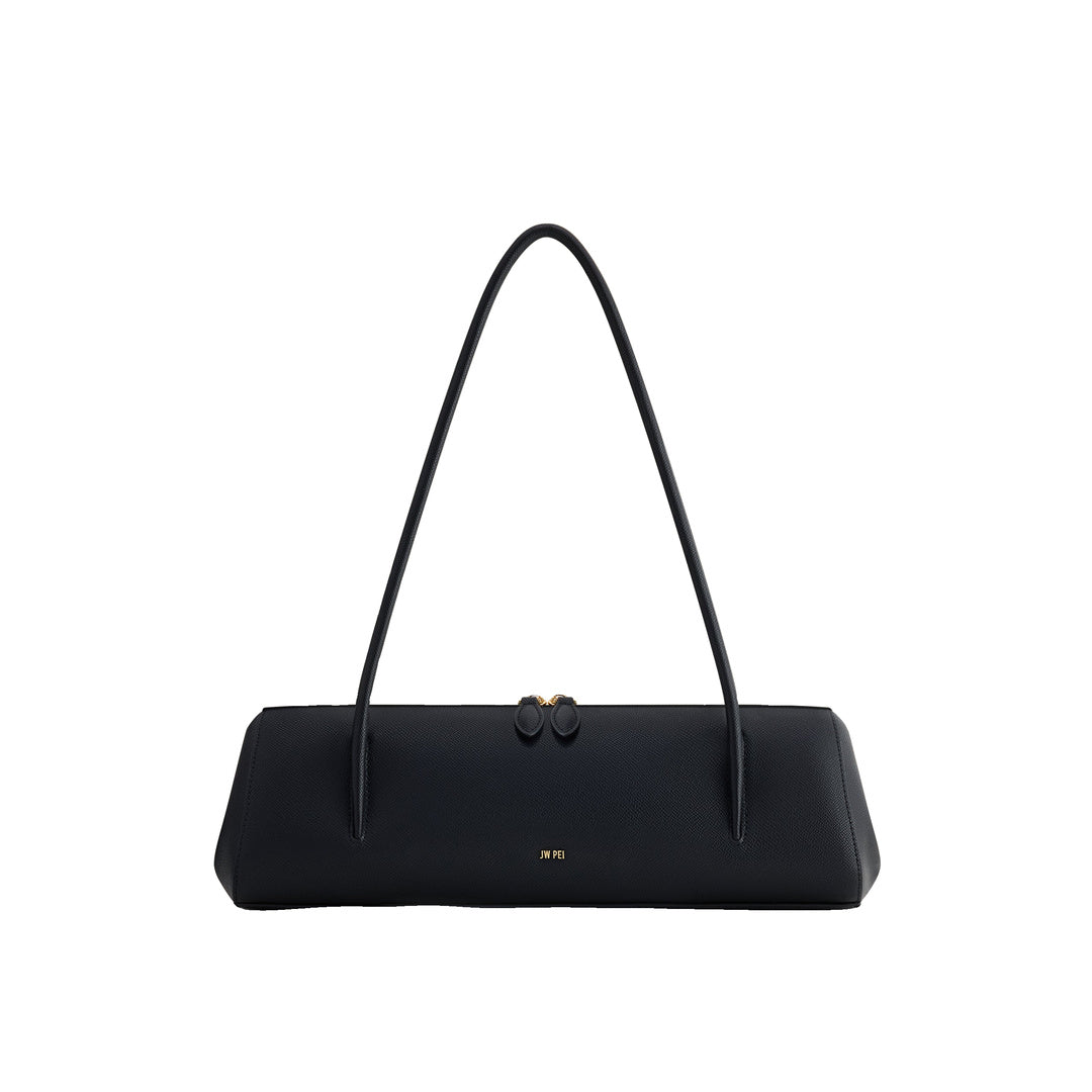 JW PEI Nova Minimalist Shoulder Bag - Jet Black by JW PEI