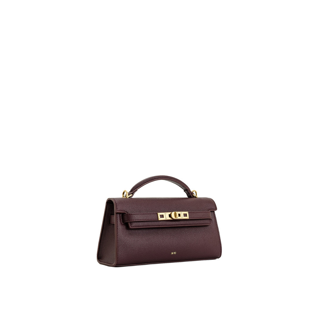 JW PEI Noor Top Handle Bag - Deep Burgundy by JW PEI